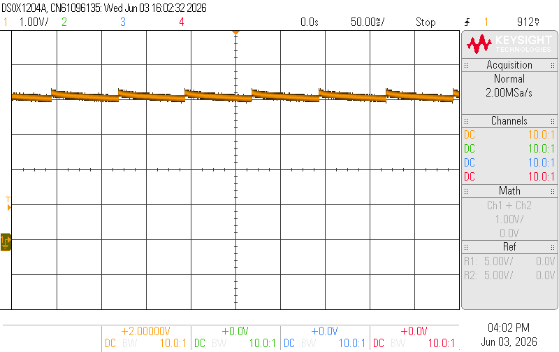 Receiver off Voltage ripple